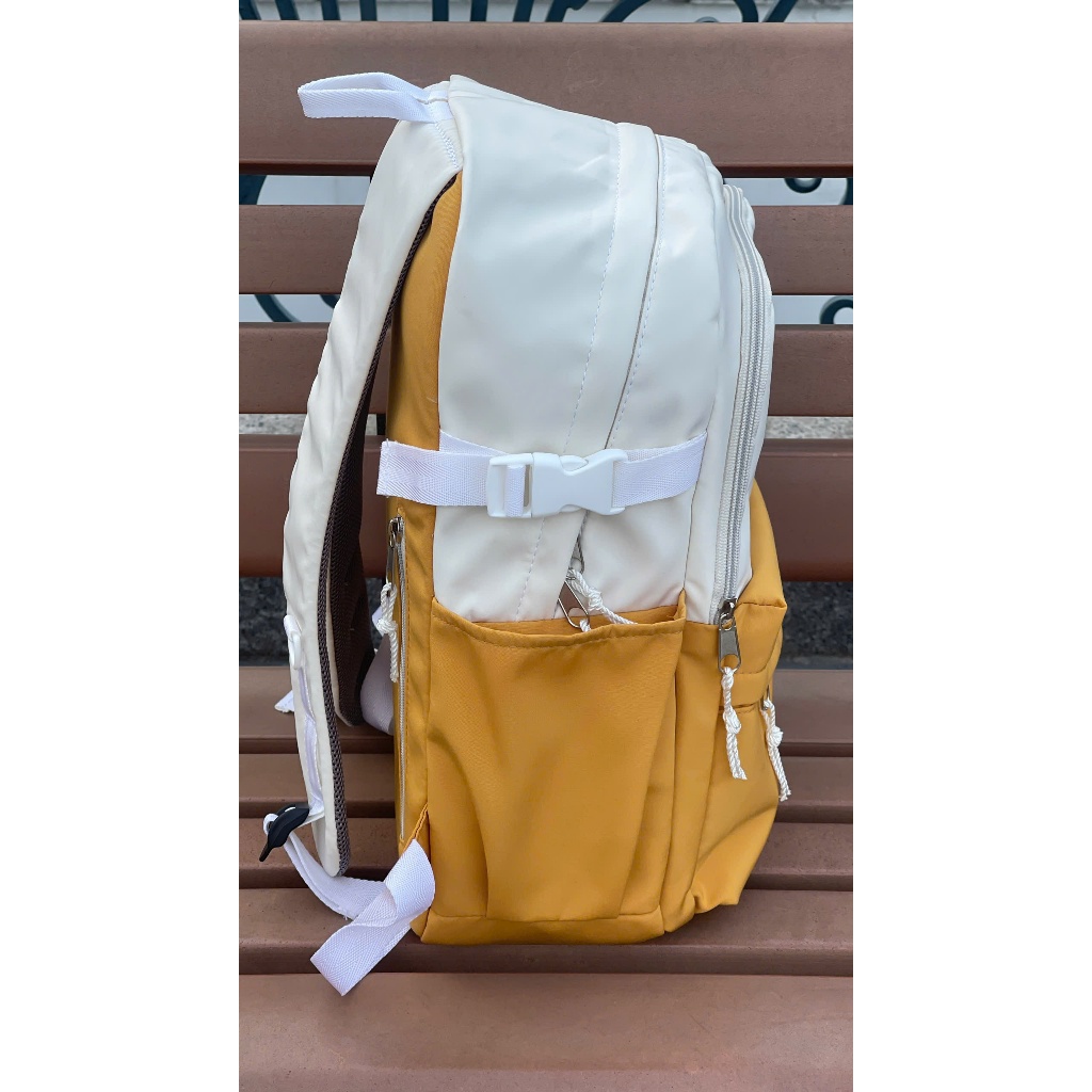 Balo Vải Dù ZuZang Cao Cấp Unisex Size 42 Form Rộng Đựng Laptop Đi Học Đi Làm Phối Màu Trendy