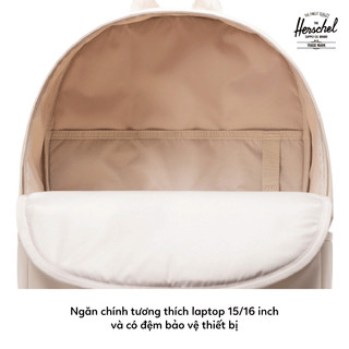 Balo Herschel Alberni Weather Resistant Standard - Balo Laptop Nam Nữ 15 -16 Inch, Vải Tái Chế, Phủ TPE Kháng Nước