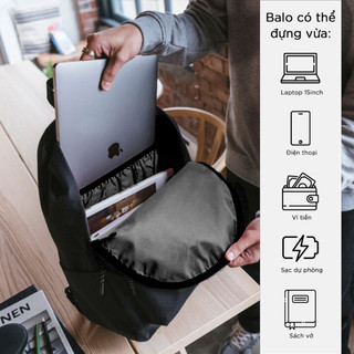 Balo Herschel Classic TM 2.0 Standard 15" - Balo Laptop Nam Nữ 15-16 Inch,Vải EcoSystem Tái Chế, Bền Màu,Đi Học Du Lịch