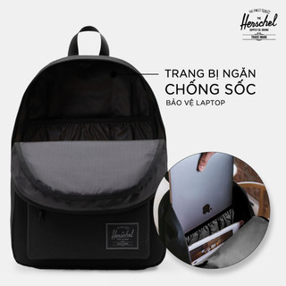 Balo Herschel Classic TM 2.0 Standard 15" - Balo Laptop Nam Nữ 15-16 Inch,Vải EcoSystem Tái Chế, Bền Màu,Đi Học Du Lịch