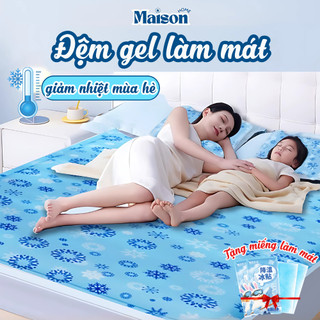 (SẴN) Đệm Gel Lạnh Làm Mát Giảm Nhiệt Mùa Hè MAISON Thảm Nước Chất Liệu PVC Chống Thấm Nước Cao Cấp
