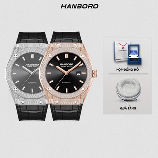 Đồng Hồ Nam Cơ HANBORO HU.B Bản full hạt 724 | Kính Sapphire | Bảo hành 5 năm [44]