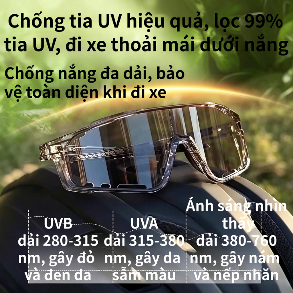 Kính mát chống gió chống bụi bảo vệ mắt,Chống ánh sáng xanh & tia UV,chống chói,phù hợp đi xe, leo núi, giảm mỏi mắt