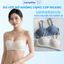 Áo ngực nữ chất cotton gân tăm mềm mại có thể mặc không dây hoặc có dây ZANABRA A630
