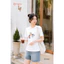 SFA1061 Áo phông nữ SUNFLY cotton compact cộc tay