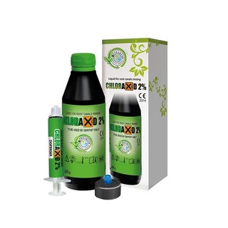 NaOCl 2% (Chloraxid 2%) dung dịch bơm rửa nội nha, Cerkamed Ba Lan, chai 200/400g