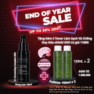 Serum Dưỡng Trắng Da, Chống Lão Hóa Revision Skincare C+ Correcting Complex 30% 30ml