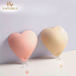Miếng dán ngực vô hình, Áo dán ngực liền mạch hình trái tim thoải mái với ngực nhỏ AMYBRA D0159