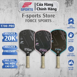 (HOẢ TỐC HN) Vợt Pickleball T700 Pro F-Sports – Carbon T700 Nhám Cao Cấp – Tăng Độ Chính Xác