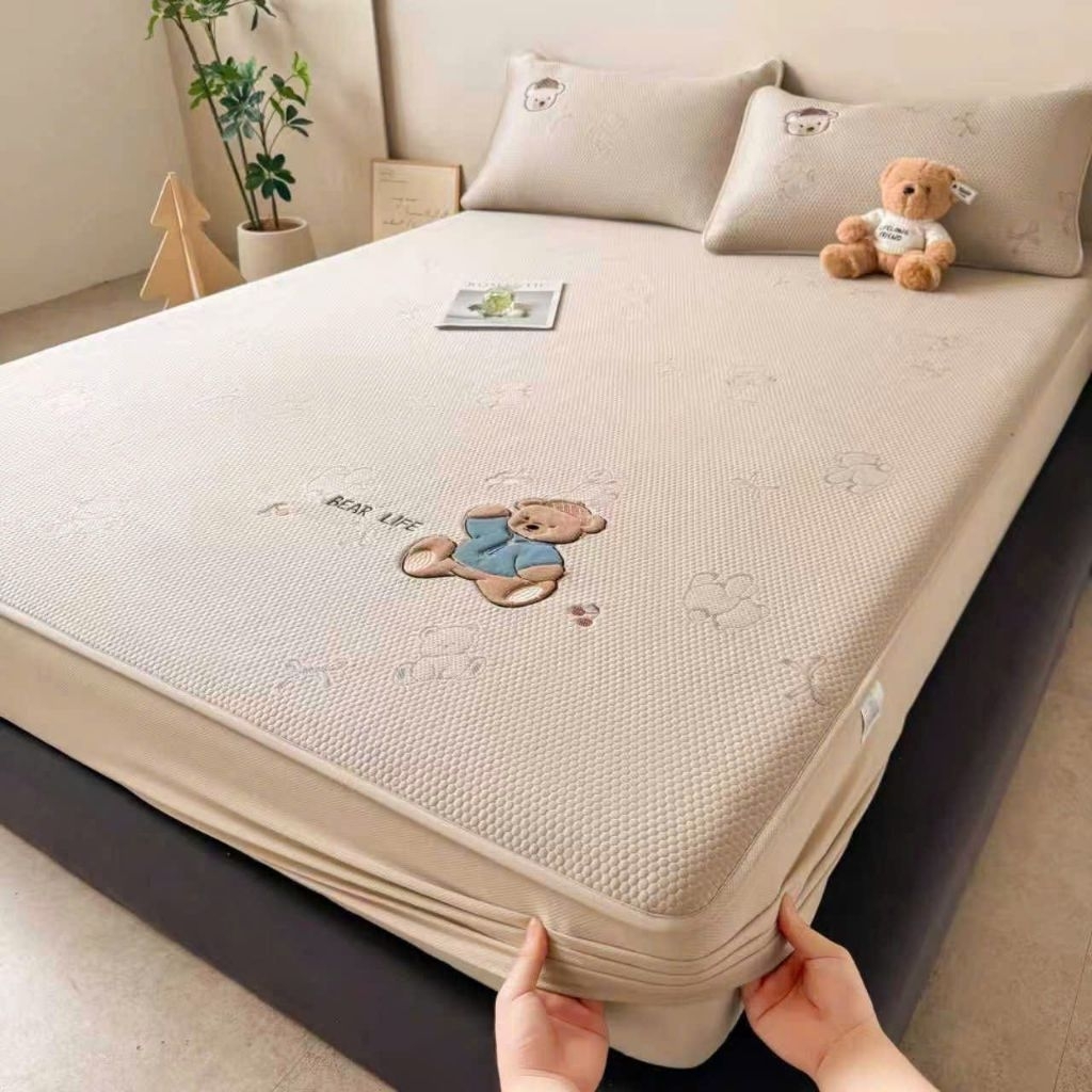 🐻 𝐁𝐄𝐀𝐑 𝐋𝐈𝐅𝐄 🐻CHIẾU ĐIỀU HÒA VẢI BĂNG LẠNH – MÁT LẠNH CHẠM LÀ THÍCH ❄️💦