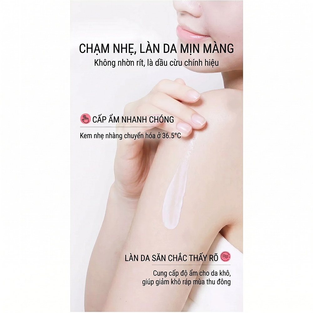 Kem dưỡng ẩm Làm giàu với dầu cừu Vitamin E dưỡng ẩm làm trắng bôi trơn mặt kem 250G