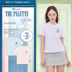 Áo Thun Baby Tee ECOCHIC MICKEY Chính Hãng Bản Quyền Disney Chất Liệu Cotton Cao Cấp BB010