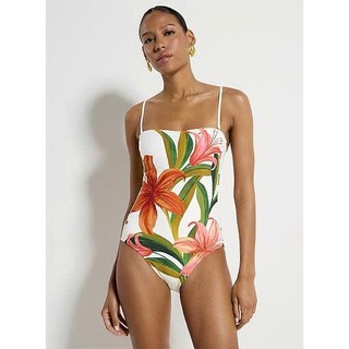 Bộ bơi 1 mảnh, bikini liền thân đi biển nữ họa tiết hoa sắc màu tôn dáng cao cấp