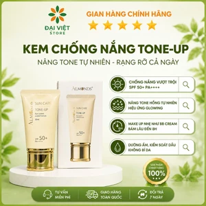Kem chống nắng nâng tone Sun Care Tone Up ALMONDS chính hãng