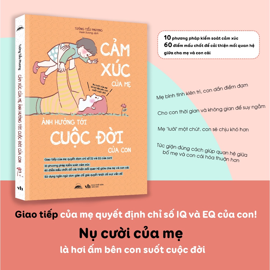Combo 2 Cuốn:  Giải Mã Mọi Hành Vi Của Trẻ & Cảm Xúc Của Mẹ Ảnh Hưởng Tới Cuộc Đời Của Con