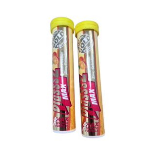 Viên sủi Plusssz Max Vitamin C Zinc vị cam (20 viên)