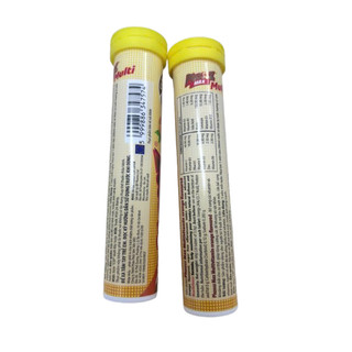 Viên sủi Plusssz Max Vitamin C Zinc vị cam (20 viên)