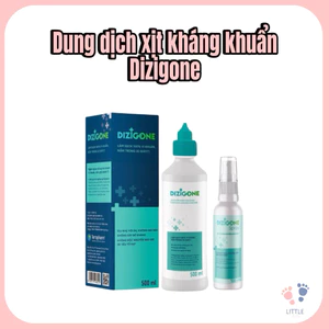 Dung dịch xịt Kháng khuẩn Dizigone - Xịt sát khuẩn, lành vết thương cho bé dung tích 100ml / 300ml / 500mle