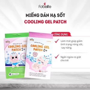 Miếng Dán Hạ Sốt Fobaby Fobe Cho Trẻ Sơ Sinh Từ 0-2 Tháng Tuổi - Hộp 4-8 Miếng
