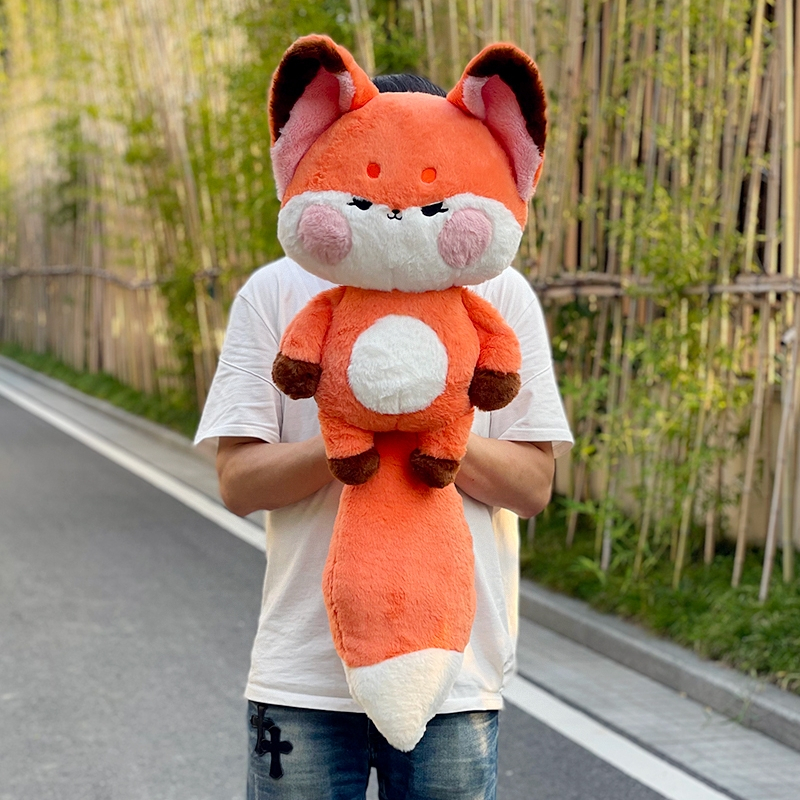 Gấu Bông Cáo Đuôi To Dài Má Phính Siêu Cấp Đáng Yêu, Thú Nhồi Bông Con Cáo Fox Cao Cấp Quà Tặng Cho Bé,Bạn Gái