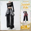 PLAID SKIRT họa tiết caro Mix Layer phụ kiện trend thu đông hip hop | Khao Boutique