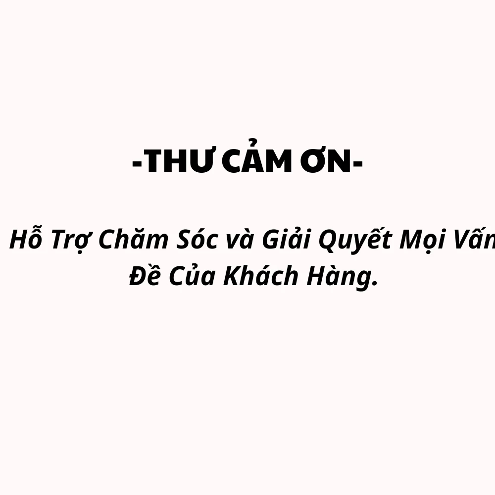Thư cảm ơn s