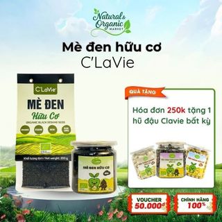 Mè Đen Hữu Cơ C'LaVie 90g – Siêu Thực Phẩm Ăn Dặm Bổ Sung Canxi Và Khoáng Chất Cho Bé - Natural Market