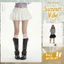 Chân Váy Nữ Mùa Hè BIGSIZE Mới Waist a line chân Váy Bánh chân Váy Phồng | Khao Boutique