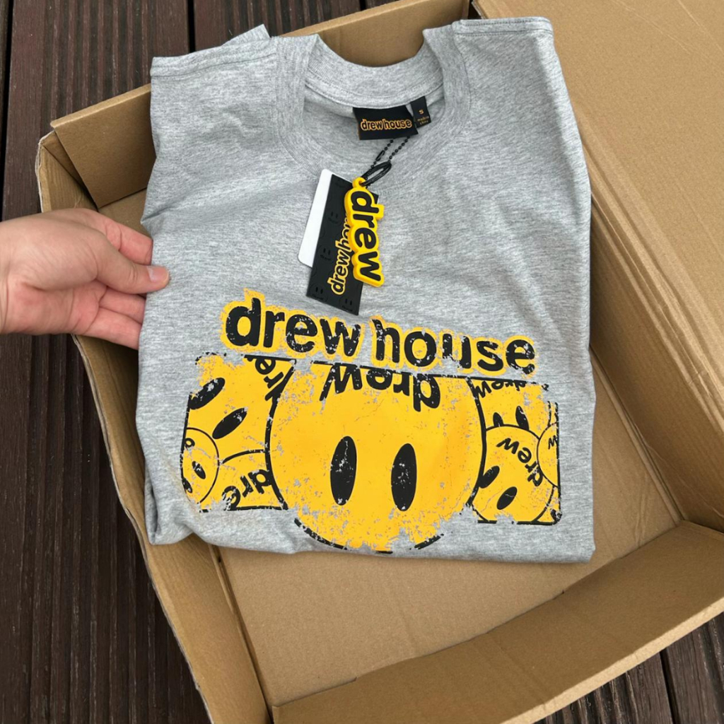 [Full Tag] Áo Thun Drew House Mascot Chaos Premium 100% Cotton 250GSM Phong Cách