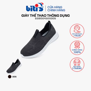 Giày Thể Thao thông dụng Nữ Biti's Êmbrace BSW004800DEN (Đen)