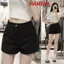 Quần Short Kaki Nữ Cạp Cao Dáng A Bigsize, Quần Đùi Basic Tôn Dáng Che Bụng Dễ Mặc Hamina 563