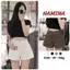 Quần Short Kaki Nữ Cạp Cao Dáng A Bigsize, Quần Đùi Basic Tôn Dáng Che Bụng Dễ Mặc Hamina 563