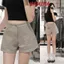 Quần Short Kaki Nữ Cạp Cao Dáng A Bigsize, Quần Đùi Basic Tôn Dáng Che Bụng Dễ Mặc Hamina 563
