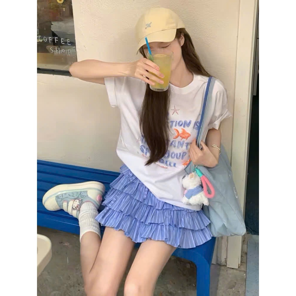 Áo thun nữ in hình dể thương, mặc hè, mặc đi chơi mát mẻ JULY, Áo thun nữ chất cotton 2c dày dặn, thấm mồ hôi, chất mát
