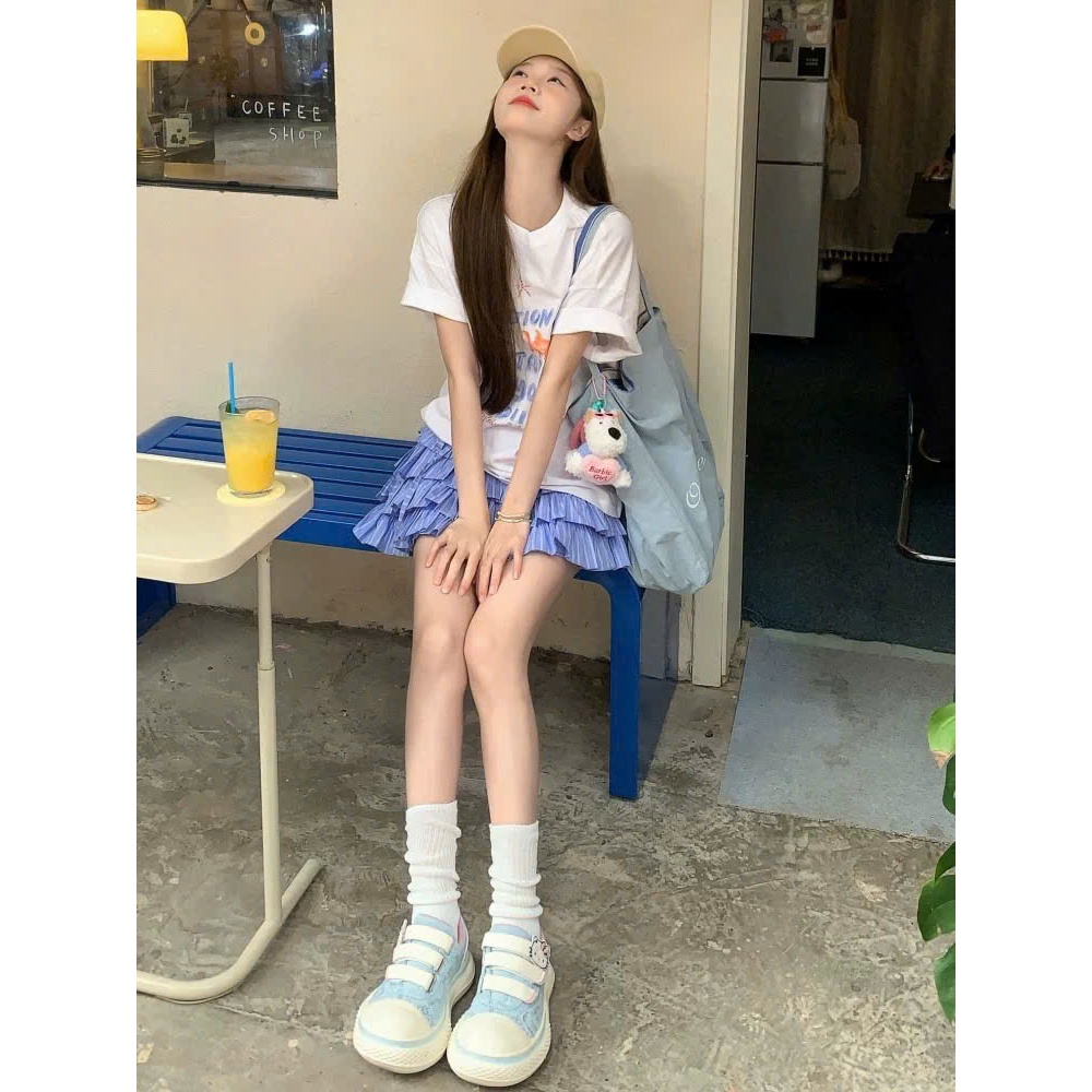 Áo thun nữ in hình dể thương, mặc hè, mặc đi chơi mát mẻ JULY, Áo thun nữ chất cotton 2c dày dặn, thấm mồ hôi, chất mát