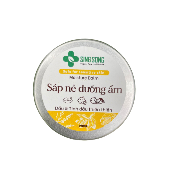 Sáp Nẻ Dưỡng Ẩm - Singsong Thuần Chay. Làm Mềmp Da, Chống Khô Da, Nứt Nẻ Da -20gr - SingSong