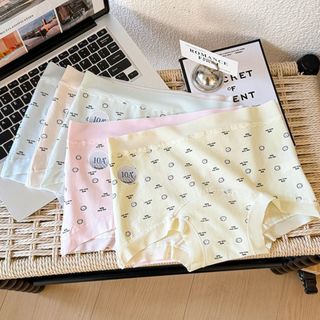 Quần boxer nữ cao cấp cạp vừa tôn dáng, Quần lót nữ dáng đùi chất cotton kháng khuẩn HOMEBRA L6005