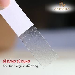 Combo 72 miếng dán cố định quần áo - băng dính thời trang 2 cỡ 1,2cm - 1,8cm AMYBRA D3001