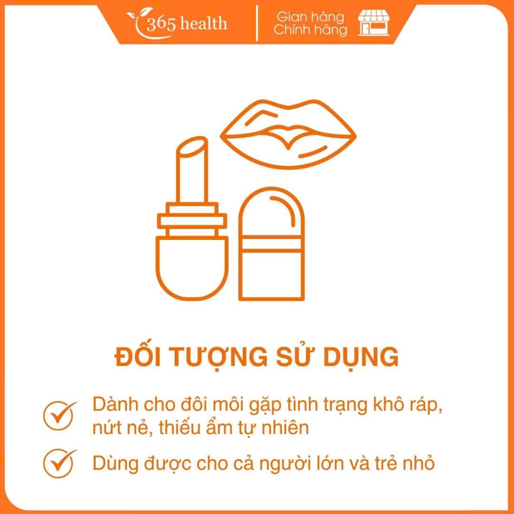 Son dưỡng môi Bioderma Atoderm Levres dưỡng ẩm làm mềm và ngừa thâm môi