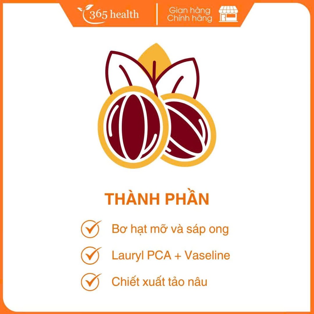 Son dưỡng môi Bioderma Atoderm Levres dưỡng ẩm làm mềm và ngừa thâm môi