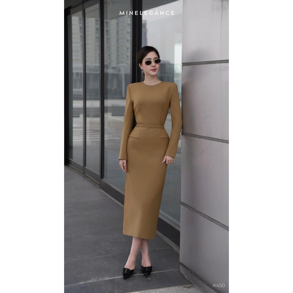 MINELEGÁNCE | VÁY DÁNG DÀI CAO CẤP THANH LỊCH, SANG TRỌNG - MIN450
