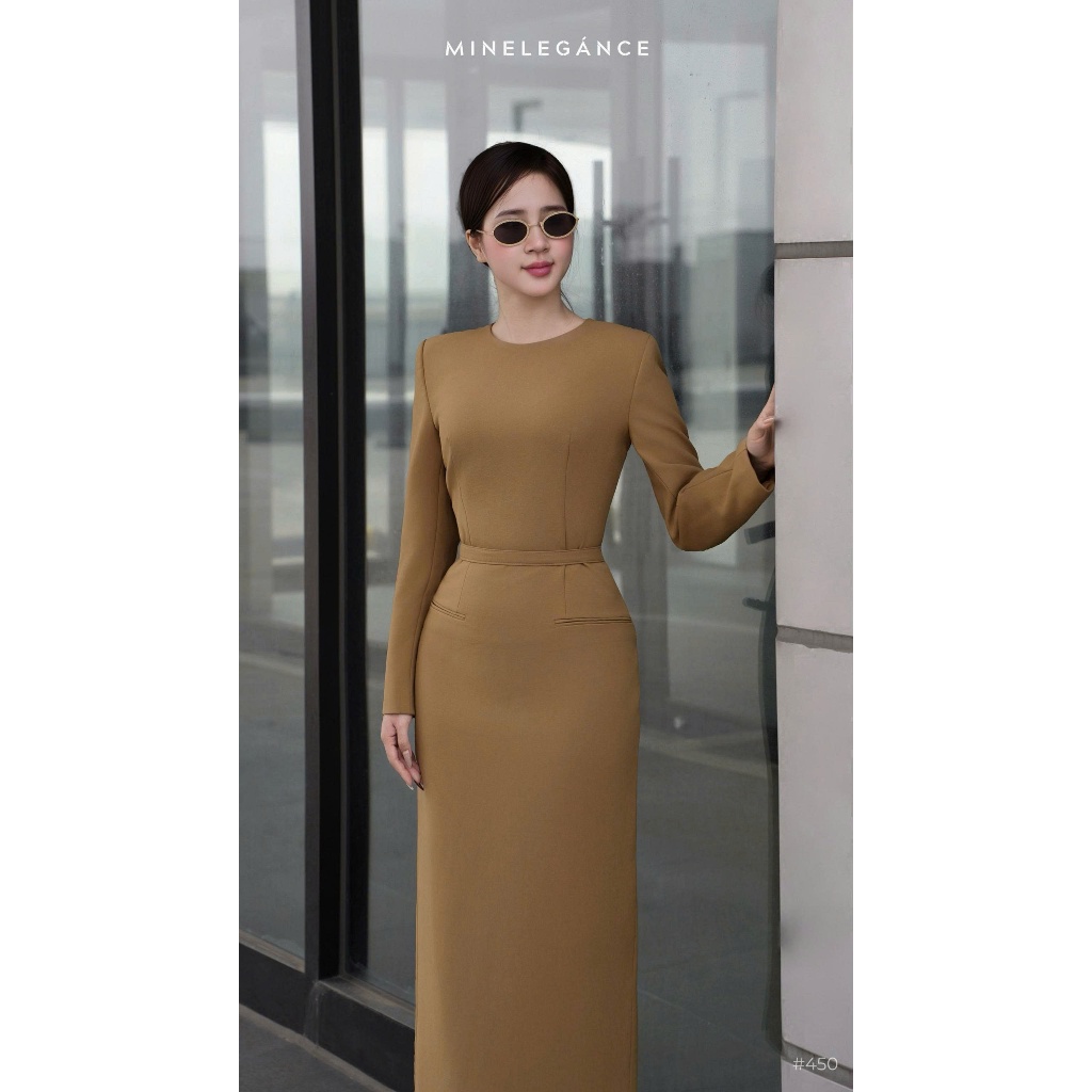 MINELEGÁNCE | VÁY DÁNG DÀI CAO CẤP THANH LỊCH, SANG TRỌNG - MIN450