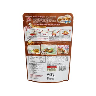 Bột bánh rán Ajinomoto vị socola gói 200g