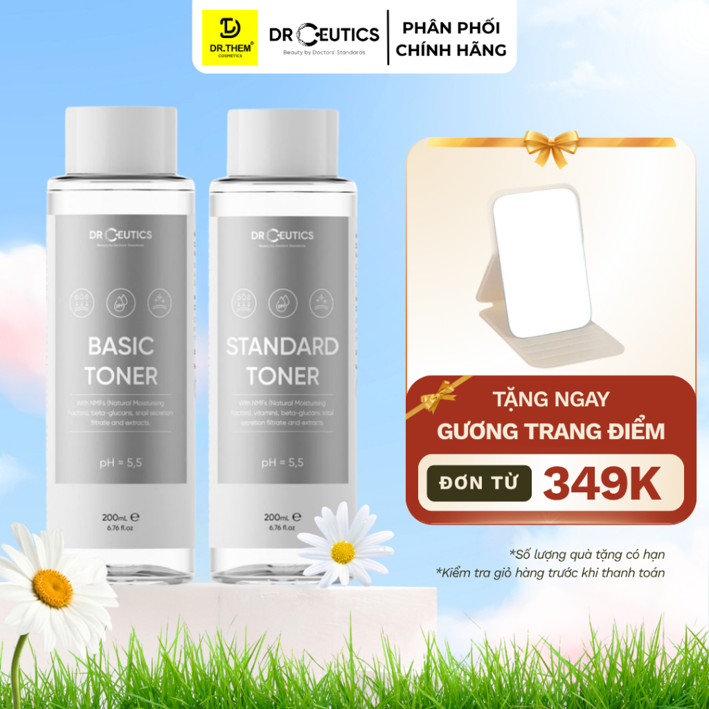 Drceutics Basic Toner Và Standard Toner Cấp Ẩm Cho Da (200ml)- Dr Thêm ...
