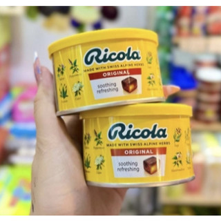 Kẹo Ngậm Thảo Mộc Ricola Hộp Thiếc 100g - SHOP DẦU DOKRAK