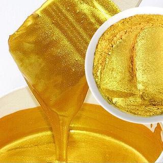Sơn Nhũ Vàng 24k Thailand Cao Cấp gốc Acrylic dùng cho mọi chất liệu (Lon 1kg)