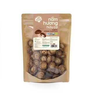 Nấm Hương Khô Hữu Cơ Phú Gia 100g Size M Thơm Tự Nhiên, Đậm Vị Dễ Chế Biến - Natural Market