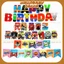 Dây chữ Happy Birthday siêu nhân nhện - đội trưởng mỹ trang trí sinh nhật cho các bé