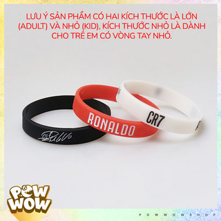 Vòng Tay Silicone Dẻo Chủ Đề Phong Cách Thể Thao Năng Động Nhiều Màu Có Size Adult Và Kid