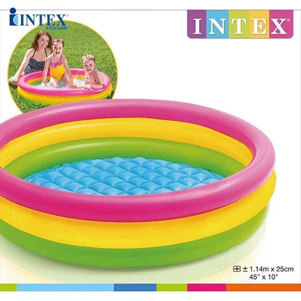 Bể bơi phao cho bé 3 tầng INTEX 57412 -  KM sốc